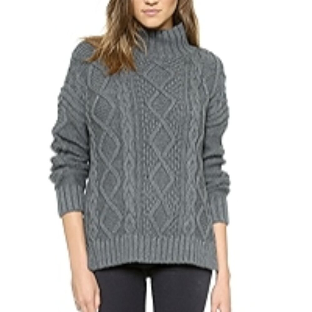 525 America XO cable knit sweater